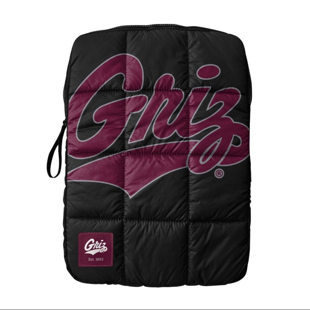 NCAA Montana Grizzlies Laptop Puffer Sleeve